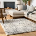 thumbnail image 3 of BoutiqueRugs Calsib Contemporary Runner Rug - Black, Peach, Light Gray - 2'7" x 7'3" Runner, 3 of 9