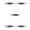 thumbnail image 3 of Guardoinrt Shoe Rack Wall Mounted Paste Buckle Space Saving Sneakers Storage Shelf Display Organizer Household Accessories Dark Gray 5Set, 3 of 6
