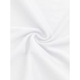 thumbnail image 5 of MIER Men's Quick-Dry Lightweight Training Running & Basketball Athletic Shorts, No Pockets, No Liner, White, XXL, 5 of 7
