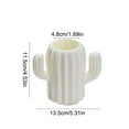 thumbnail image 3 of Meitianfacai Small Plastic Flower Vase 4.53 Inch, Lightweight Decorative Vase for Centerpieces, Weddings, Parties, Tabletop - Perfect Gift for Mother’s Day, Thanksgiving（White）, 3 of 6