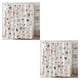 thumbnail image 2 of Cortina de ducha Inteprter Flores color beige 180cm x 180cm, 2 of 6