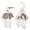 Gray, variant on Vickerman 7.5" Candy Wonderland Collection Squirrel Ornament Assortment, Pack of 2