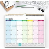 Moocorvic 2024 Calendar 18 Month, Wall Calendar 2024-2025 Desk Calendar ...