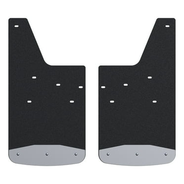 LUVERNE 251451 Rear 12-Inch x 23-Inch Textured Rubber Mud Guards, Select Chevrolet Silverado, GMC Sierra 2500, 3500 HD, 2 Flaps