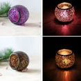 ACDANC 2026 New Candle Holders,Mosaic Tea Light Candle Holder,Glass ...