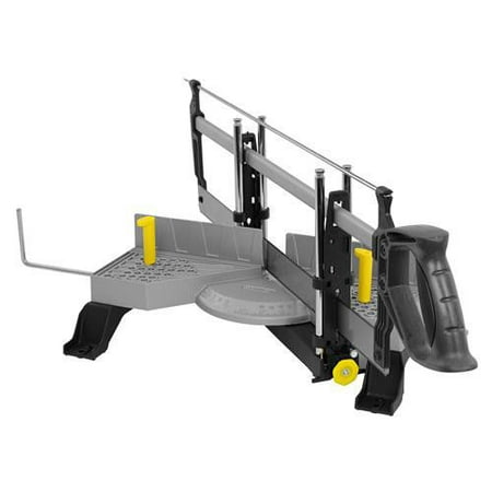 Stanley 20-800 22 in. Miter Saw with Adjustable Angle Clamping Miter Box