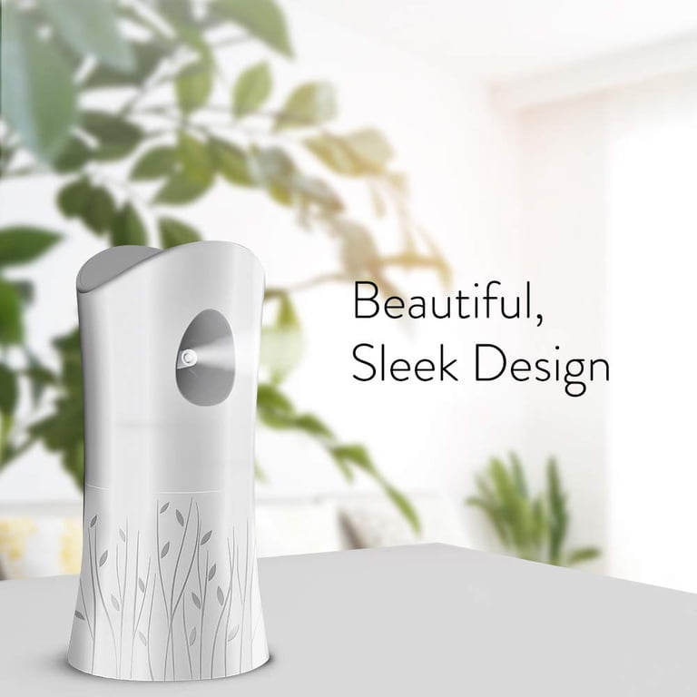 Air Wick Freshmatic Max Automatic Spray Refill with Touch of Luxury Smooth Satin and Moon Lily, 250 mL, 8 Count