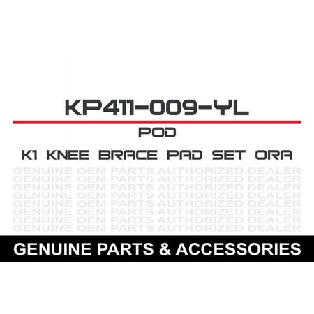 POD K1 Youth Knee Brace Pad Set Orange LG (Right) price history on PriceWatchPro