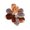 C, variant on Deep Royal Blue Velvet Artificial Christmas Poinsettia Flower Ornament, 20 x 20 cm (7.87 x 7.87 in) Glitter-Edged Wired Petal Holiday Bloom for Christmas Tree, Wreath and Garland Decor