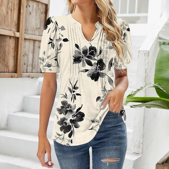 frariair ​Boho Chic Flowy Blouse Featuring Pleated Detail And Relaxed Fit Perfect For Beach Getaways​ White
