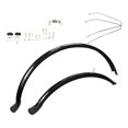 thumbnail image 2 of koolsoo Bicycle Mudguard Set Bike Fenders Cycling Accessories Lightweight Protector Practical Easy to Install Front and Rear Mudflaps Bright, 2 of 9