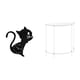 thumbnail image 1 of Reloj de pared,Reloj de pared con diseño de gato para guardería,sala de juegos y interior,Mesita de noche de acrílico,Mesa auxiliar de acrílico transparente Mesa auxiliar transparente en, 1 of 8