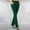 Army Green, variant on Lenago Women's Leggings Fashion Casual Temperament Solid Micro Pull Slim Flare Trousers Pants