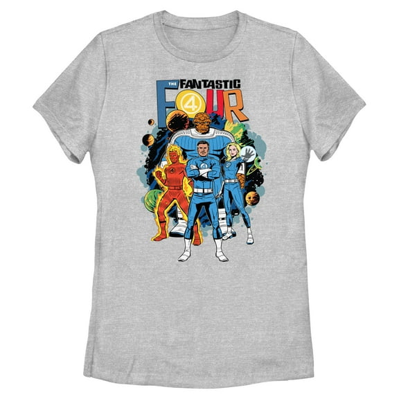 Womens The Fantastic Four: First Steps Cosmic Family T Shirt