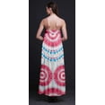 thumbnail image 2 of Bimba Robe Longue Décontractée pour Femmes en Rayonne Teinture sur Nœuds à Bretelles Spaghetti, Maxi d'Été, Robe Soleil - Xxx-Grand, 2 of 5