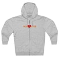thumbnail image 6 of God is Love Women’s Unisex Premium Full Zip Hoodie, 6 of 11