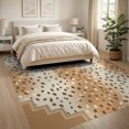 thumbnail image 3 of ODIKA 8'x10' Washable Area Rug Durable, Non-Slip Print Southwestern Fabric Table Bathroom Placemat Cow Spotted Playful Expressive for Living Room, Under Sectional, Family, 3 of 7