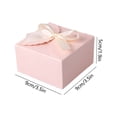 thumbnail image 3 of Small Gift Box with Bow, Party Favor Box for Small Presents, Holiday, Birthday and Wedding Gift Packaging, Paper Dessert Container, 3 of 6