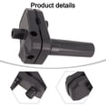 thumbnail image 3 of Bed Desk Clamp Mount Replacement For Gooseneck Lazy Phone Arms Holder For Mic Black, 3 of 10