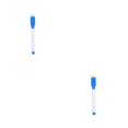 thumbnail image 2 of Toystoory Rotulador infantil Borrable Repetido Relleno Kid Dibujo Plumas Firma Estudiante Multicolor Herramienta de escritura Aula Azul Azul 2Conjunto, 2 of 6