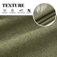 thumbnail image 3 of ZOPZO Decorative Throw Pillow Covers Pack of 2, Olive Green, 18x18 Inch, Linen Cushion Cases with Leather Label, Boho Accent for Sofa Couch Bed, 3 of 8