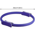thumbnail image 2 of anillo de Pilates morado, anillo corporal portátil, para mujer., 2 of 5