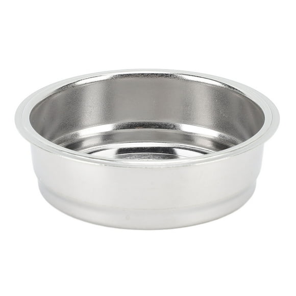 ZOUSSIQI 304 Stainless Steel Coffee Filter Basket Portafilter Filter Basket for Semi Automatic Coffee Machine Portafilter 51mm for 1 Cup JU316-4941