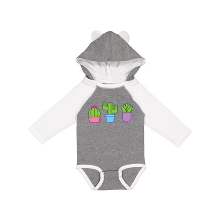 

Inktastic Cactus and Plants Gift Baby Boy or Baby Girl Long Sleeve Bodysuit