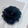thumbnail image 5 of 9cm Wedding Fabric Flower Brooch Pin Hair Clip for Women Men Elegant Big Camellia Rose Floral Brooches Lapel Pins Dainty Holiday Party Costume Dress Accessories Jewelry, 5 of 12