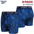 thumbnail image 3 of Pack de 4 boxer briefs Reebok con control de humedad, talla grande, 3 of 6