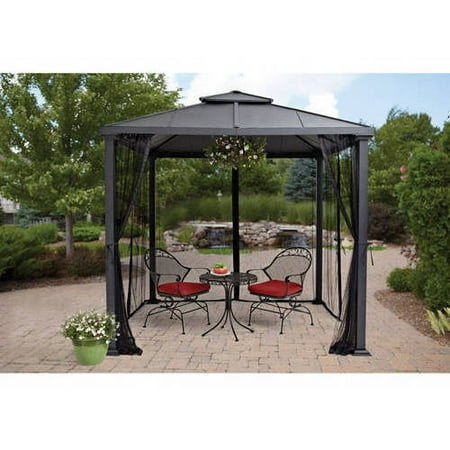 BHG Sullivan Ridge 8 Feet Hard Top Outdoor Gazebo