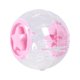 thumbnail image 4 of Pelota de ejercicio transpirable para hámsteres, cobayas y hámsteres enanos. Rosa, 4 of 8