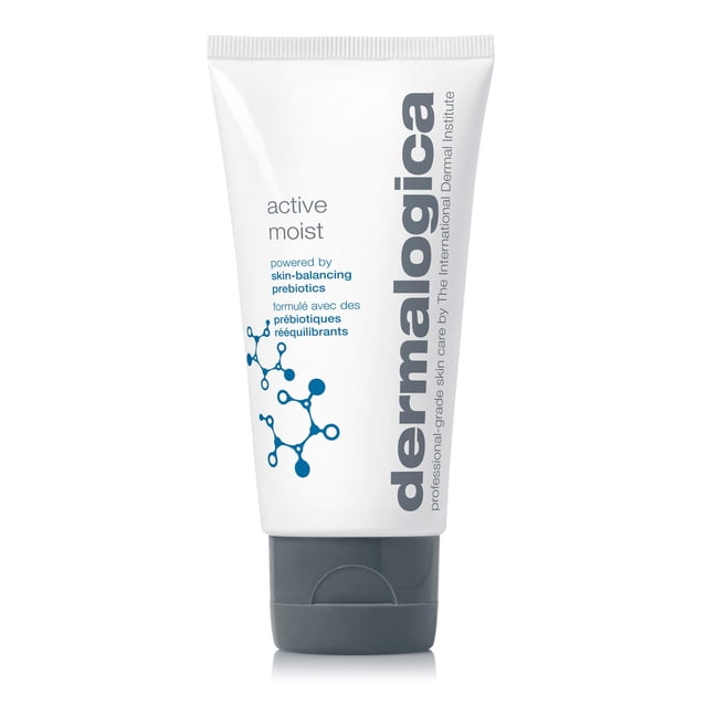 Crema hidratante Dermalogica Active Moist, sin aceite, 100 ml, para mujer
