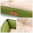 thumbnail image 6 of Large Cat Sofa Mat Full Filling All Seasons Comfortable Waterproof Square Medium Dog Bed Color-blocking Small Dog Kennel House, 6 of 9