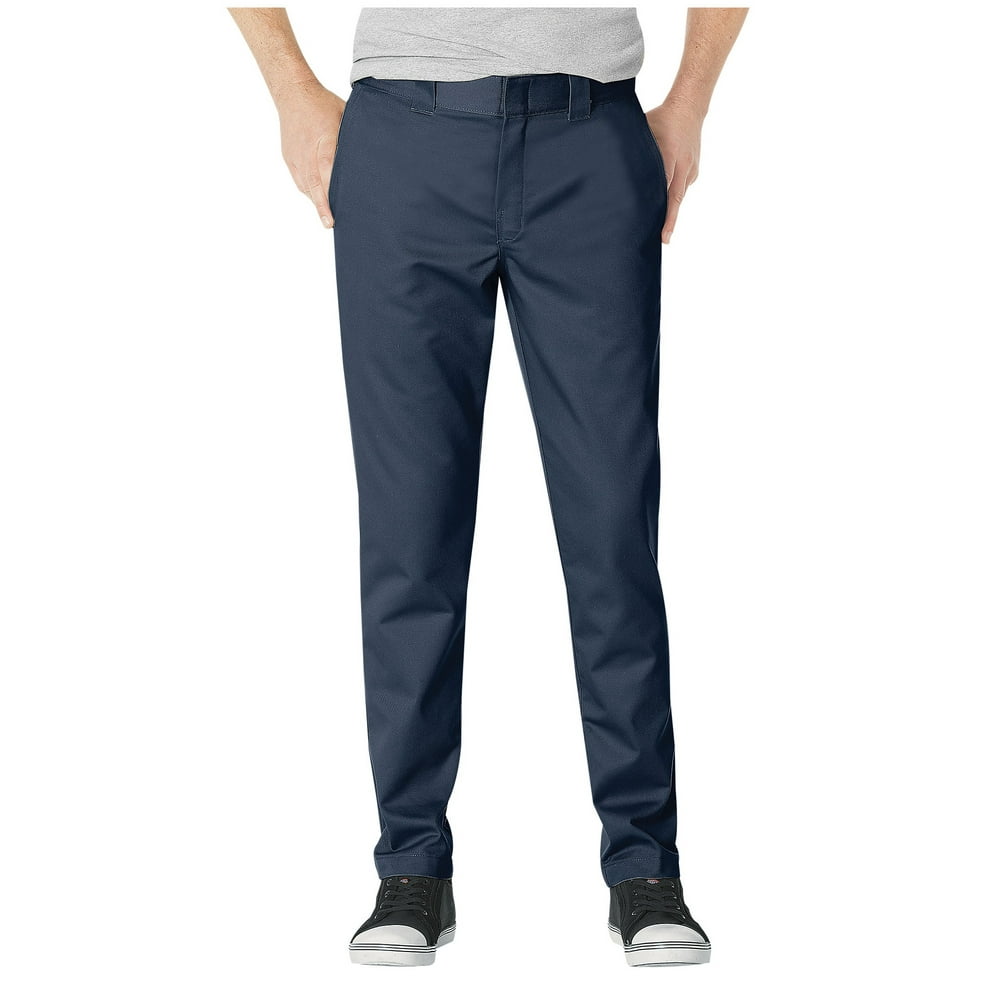 Dickies - Dickies Mens Slim Fit Tapered Leg Ring Spun Work Pants - Walmart.com - Walmart.com