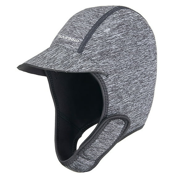 Neoprene Diving Cap Thermal Snorkeling Wetsuit Hat Warm Surfing Headgear Swim Cap Diving Hood for Diving Swimming Snorkeling Kayaking Sailing Canoeing Water Sports