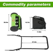 FDW Lawn Mower Grass Cutter Machine, with Collection Box (Push Reel Mower, 12mm to 45mm of Height)