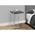 thumbnail image 4 of Accent Table C-shaped End Side Snack Living Room Bedroom Metal Grey, 4 of 11