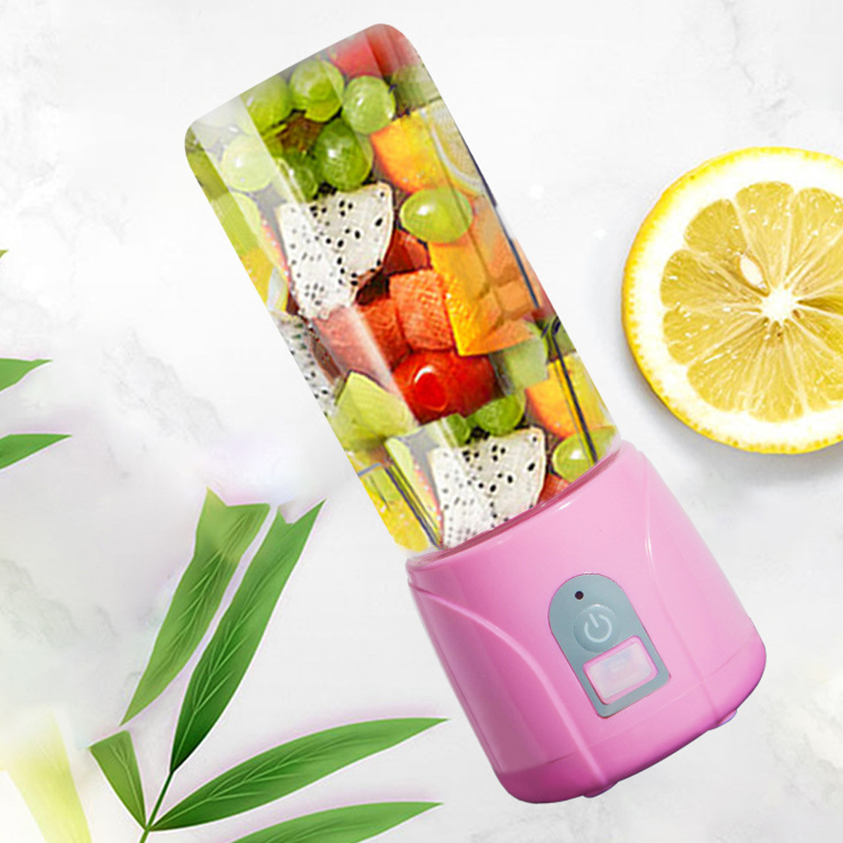 Portable Fruit Juicer USB Rechargeable Shaker Bottle Electric Maker Blender Walmart Canada