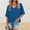 Blue 2, variant on Casual Tops For Women Summer Tops Plain T Shirts For Women Women's Tops, Tees & Blouses Vacation Tops For Women Summer Shirts Casual Shirts Business Work Blouses Dressy Top Black M