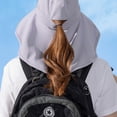 thumbnail image 4 of Lroveb Bucket Hats for Women Summer Big Eaves Shawl Sunscreen Hat Fisherman Fashion Sun Outdoor with Ponytail Hole Hat, 4 of 4
