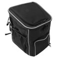 thumbnail image 1 of Dog Bike Basket, Waterproof Breathable Removable Dog Carrier Backpack with Large Capacity, Foldable and Easy to Clean, for Dogs and Cats, Polyester Material, for Outdoor Travel, 1 of 7