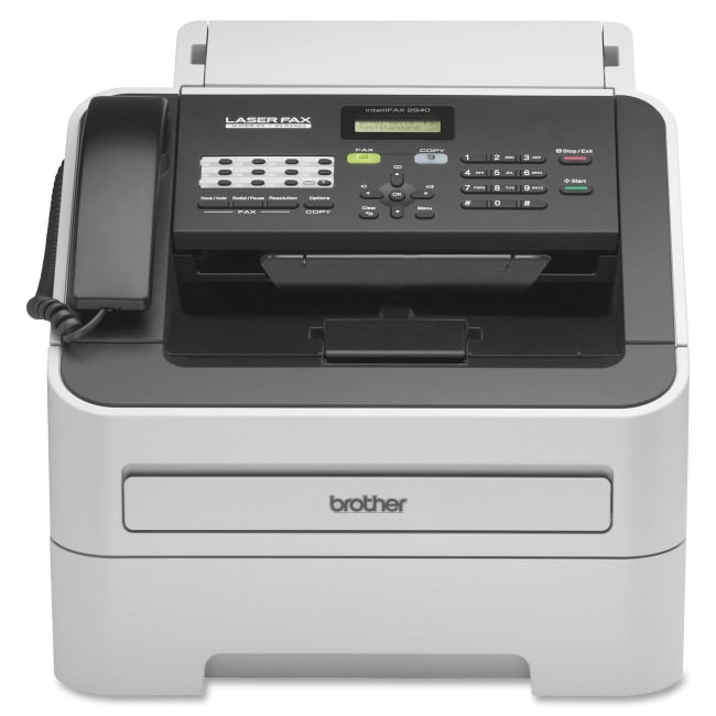 Brother IntelliFAX FAX-2940 Laser Multifunction Printer Monochrome Plain Paper Print Desktop Copier Fax Printer by Brother