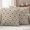 Dark Blue Light Beige, variant on Beige Baroque Outdoor Waterproof Pillow Covers, Vintage European Floral Pattern Decorative Square Throw Pillowcase Sofa Cushion Sham for Patio/Couch/Chair, 26"x26" 2 Pack