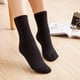 thumbnail image 2 of GOOHOCHY 1 par de calcetines térmicos térmicos gruesos de terciopelo de invierno para mujer Lady Girl (negro), 2 of 6