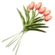 thumbnail image 4 of Mini flor artificial oficina en casa decoración floral fiesta de boda decorativa PU flor falsa, champán 5 piezas seitruly ZHF0582-15B, 4 of 6
