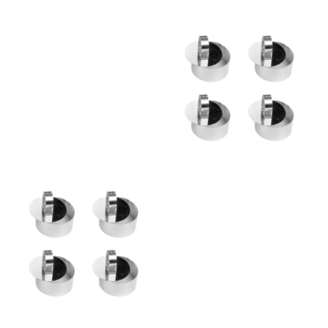 Moldes para tartas Matsuzay Surtido de 4 piezas de Acero inoxidable