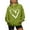 Green, variant on Women S Sweat Shirts Zipper Jacket Women Hoodie Casual Long Sleeve Pullover Zippe Sweat Shirt Soft up Comfortable Sweatshirt For Hoodies Graphic Print Drawstring Pullover Hooded Purple M