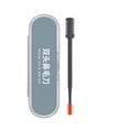 thumbnail image 2 of Lunxisen 1 Pcs Nasal Hair Cutter,360° Rotating Nose Hair Trimmer with Double-Sided Blade, Manual Nostril Hair Removal Tool for Men and Women, Soft Cleaning Brush, 2 of 8