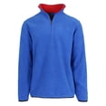 thumbnail image 5 of Men’s Polar Fleece Thermal Quarter Zip Pullover in 6 Colors, 5 of 7
